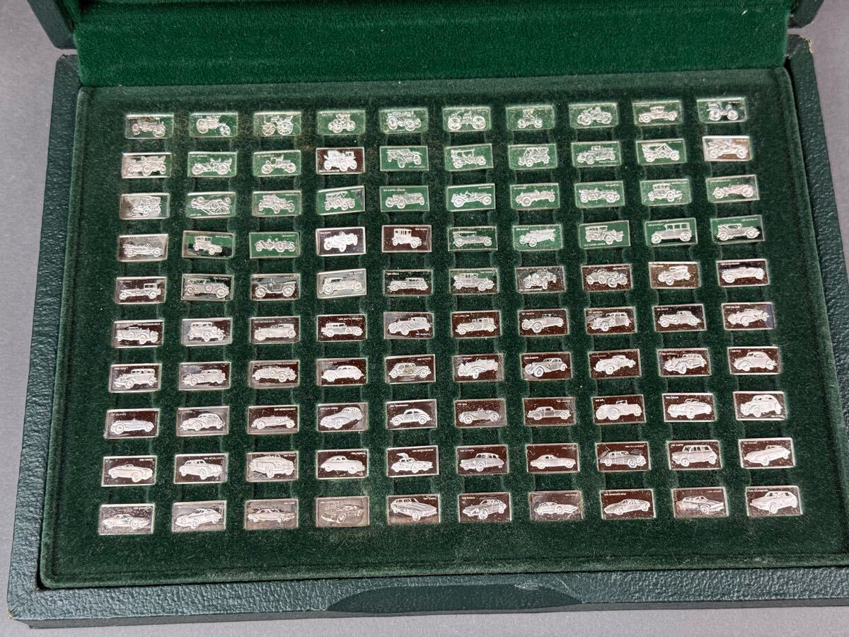 偉大なる自動車100種 純銀製ミニチュアコレクション FRANKLIN 偉大なる自動車100種 純銀製ミニチュアコレクション FRANKLIN