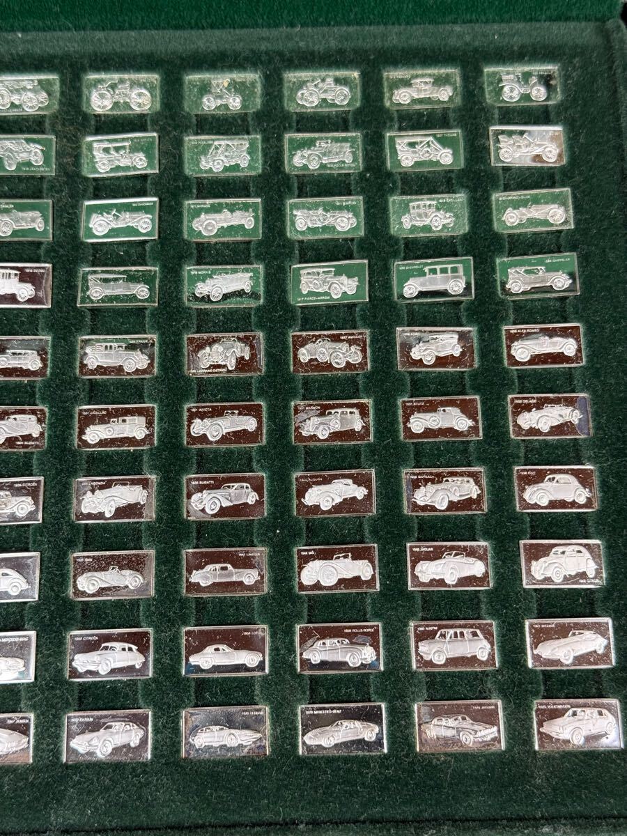 偉大なる自動車100種 純銀製ミニチュアコレクション FRANKLIN 偉大なる自動車100種 純銀製ミニチュアコレクション FRANKLIN