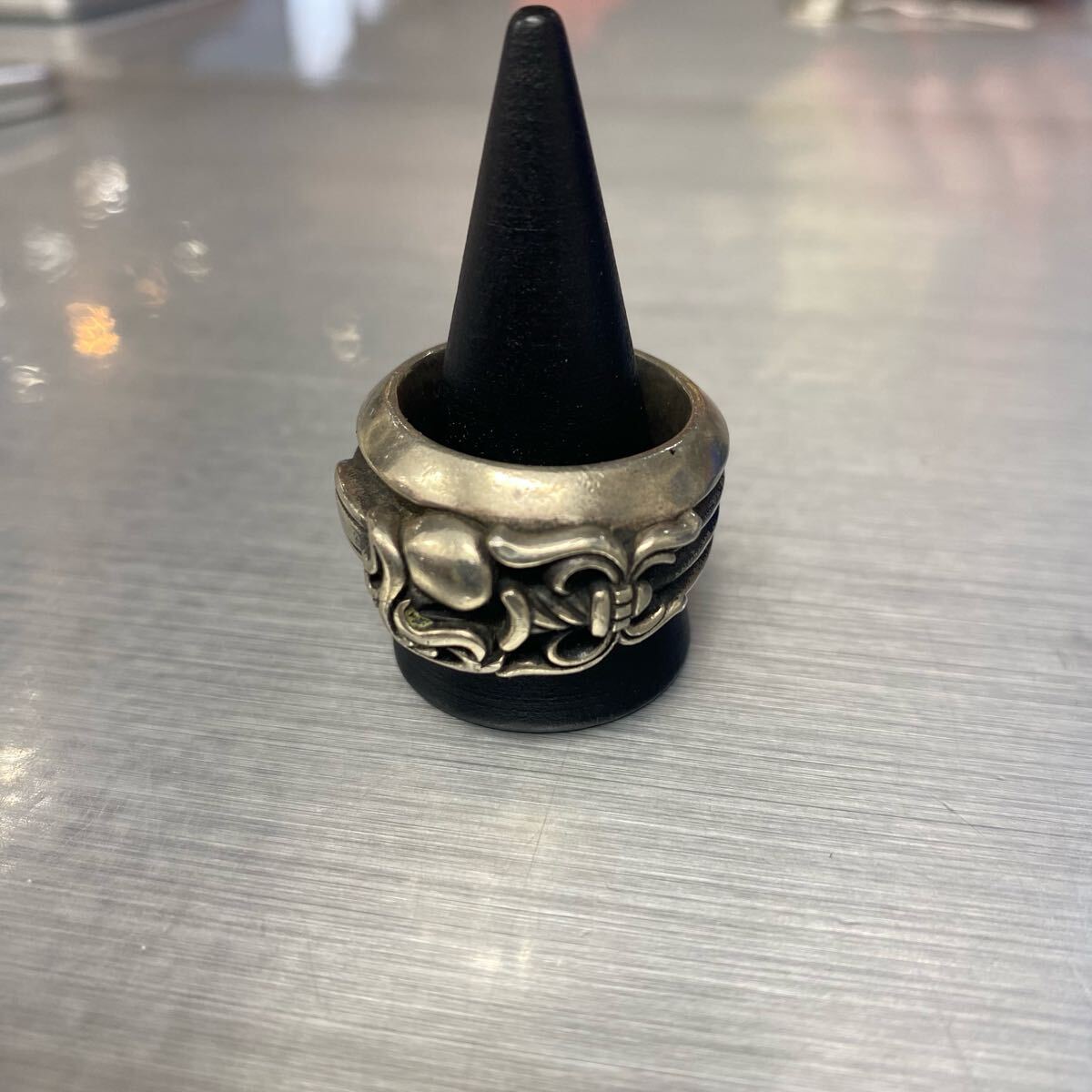 CHROME HEARTS HEART DAGGER RING クロムハーツ ハートダガー CHROME HEARTS HEART DAGGER RING クロムハーツ ハートダガー