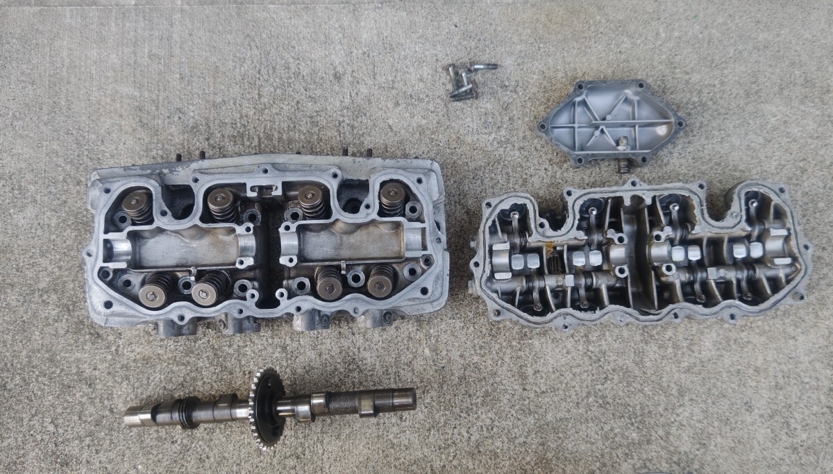 CB400F CB400FOUR CB350F 純正 シリンダーヘッド カムシャフト CB400F CB400FOUR CB350F 純正 シリンダーヘッド カムシャフト