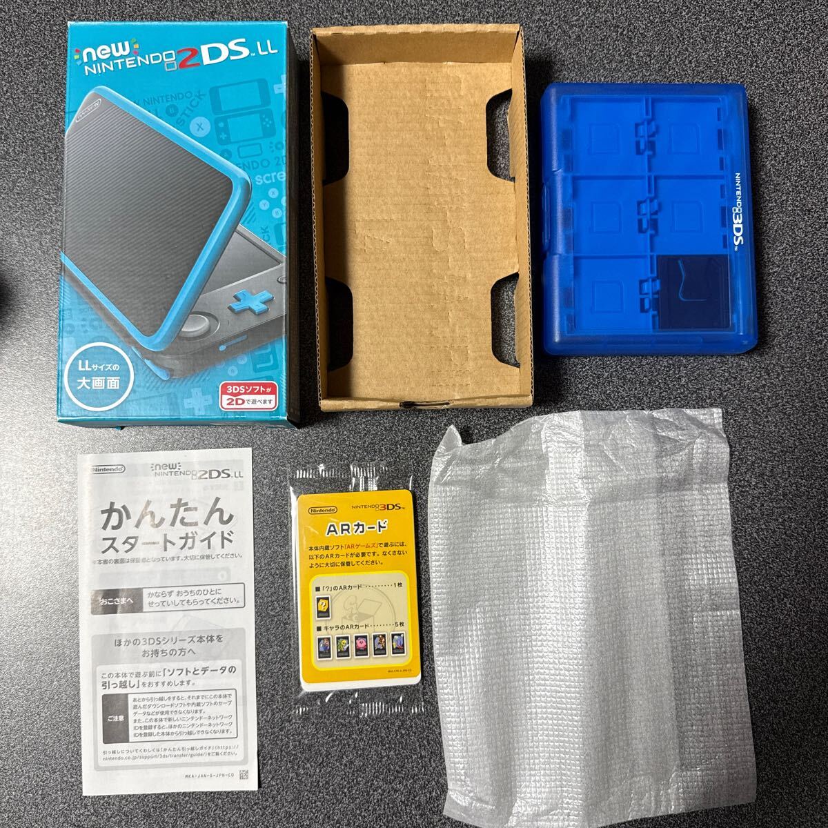 売切り! 任天堂 New ニンテンドー2DS LL ブラック×ターコイズ 売切り! 任天堂 New ニンテンドー2DS LL ブラック×ターコイズ