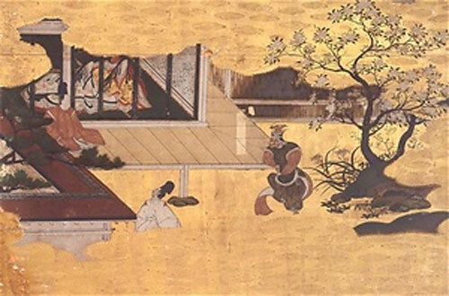 源氏物語絵図・幻の巻