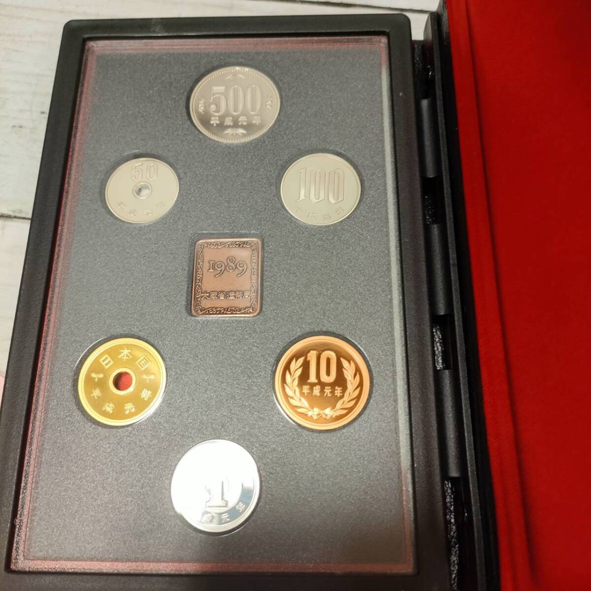 1989年 プルーフ貨幣セット 昭和64年/平成元年 プルーフコイン 1989年 プルーフ貨幣セット 昭和64年/平成元年 プルーフコイン