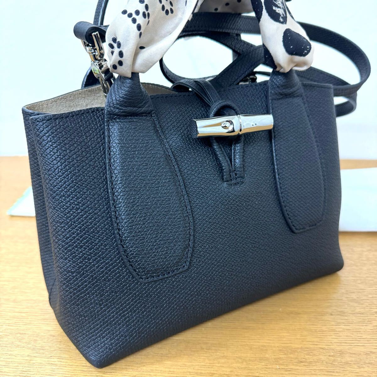 1円スタート】美品 LONGCHAMP ロンシャン ロゾ 2WAY ショルダー 1円スタート】美品 LONGCHAMP ロンシャン ロゾ 2WAY ショルダー