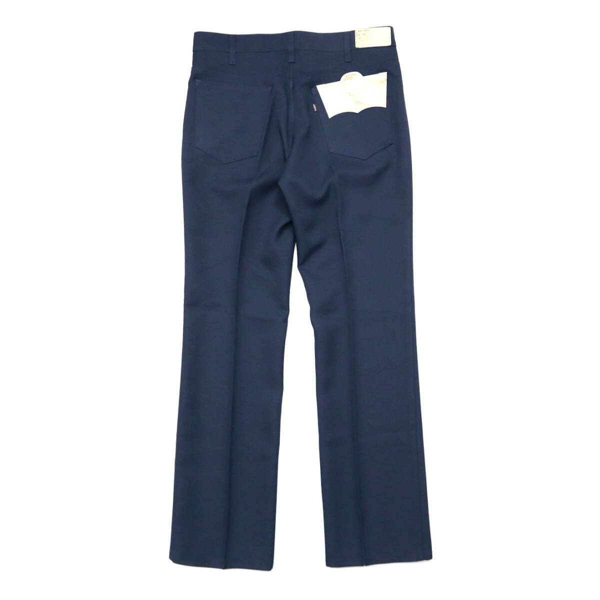 デッドストック 80s 1984年 ビンテージ LEVIS リーバイス 517 USA製 スタプレ ブーツカット パンツ 紺 ネイビー 1980年代 古着 フレア W34 _画像3