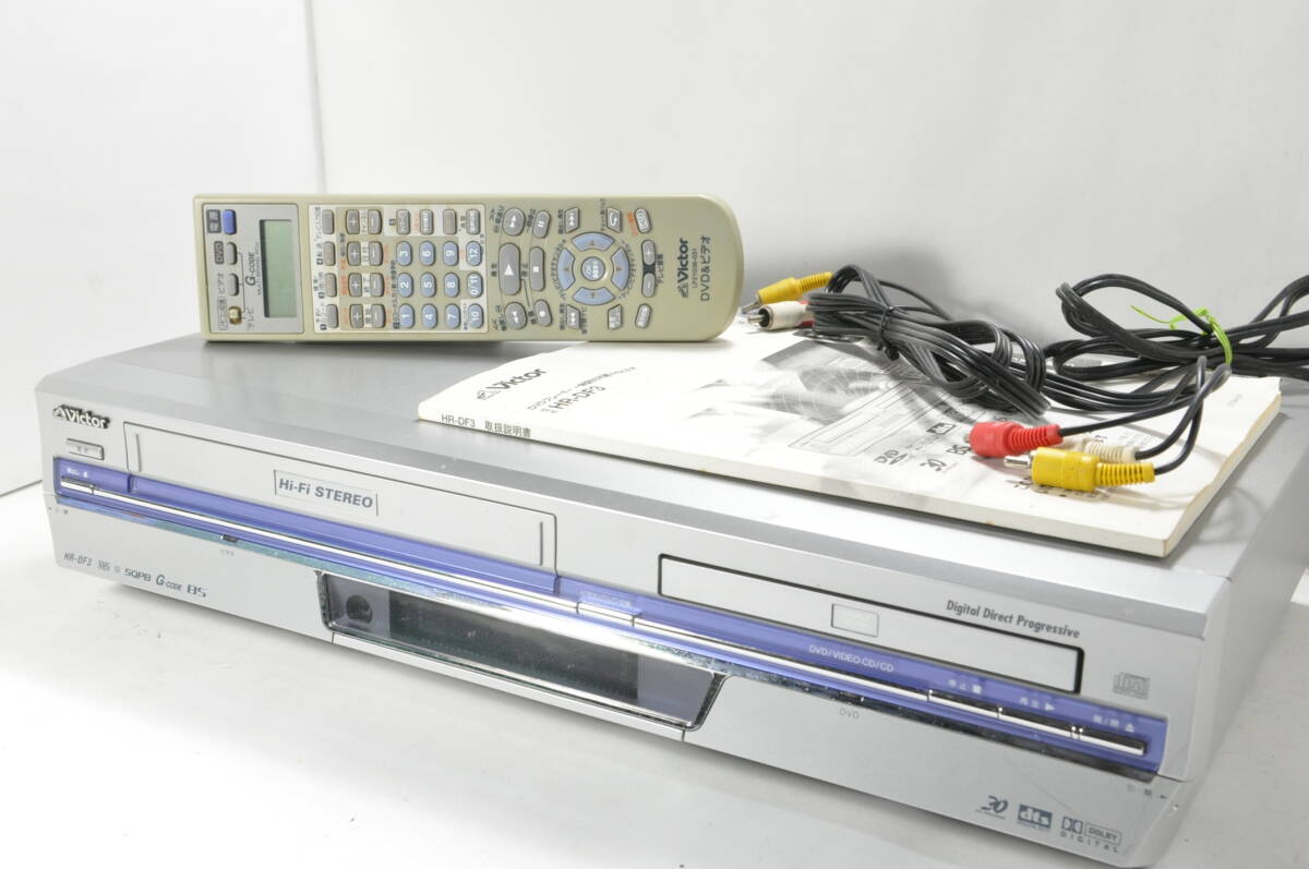 早割 リフト券 ☆美品☆ビクター HR-DF3 VHS/DVD一体型ビデオデッキ！説明書 その他