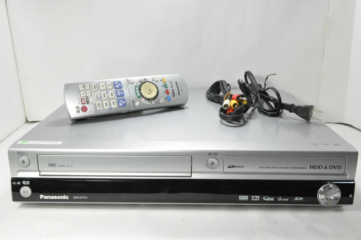 ☆期間限定即決祭☆超絶美品 パナソニック DMR-EH75V VHS⇔DVD ☆期間限定即決祭☆超絶美品 パナソニック DMR-EH75V VHS⇔DVD