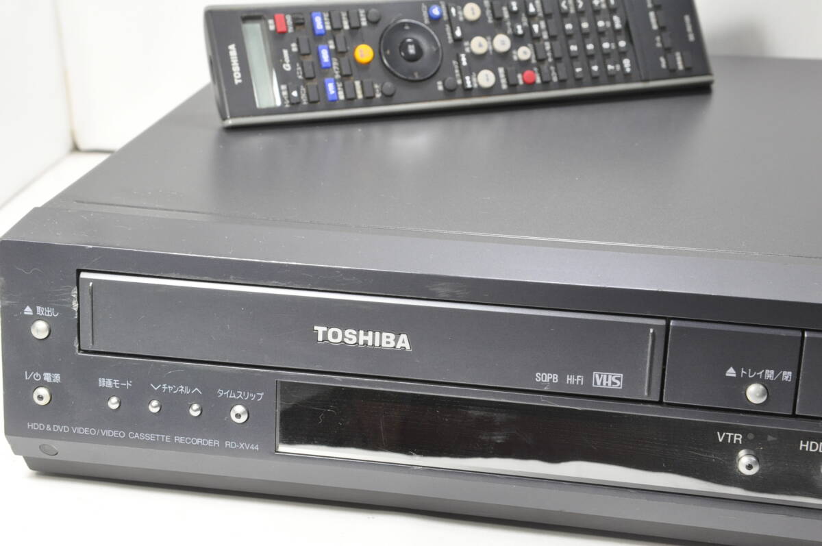 ☆極上美品☆最上位機種 東芝 RD-XV44 VHS⇔DVD⇔HDD ダビOK