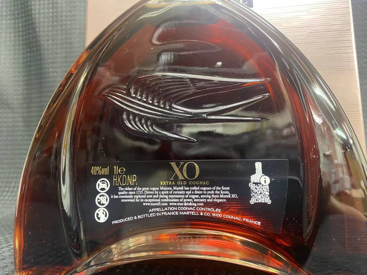 MARTELL マーテル XO エクストラオールド ブランデー 1000ml 40 MARTELL マーテル XO エクストラオールド ブランデー 1000ml 40