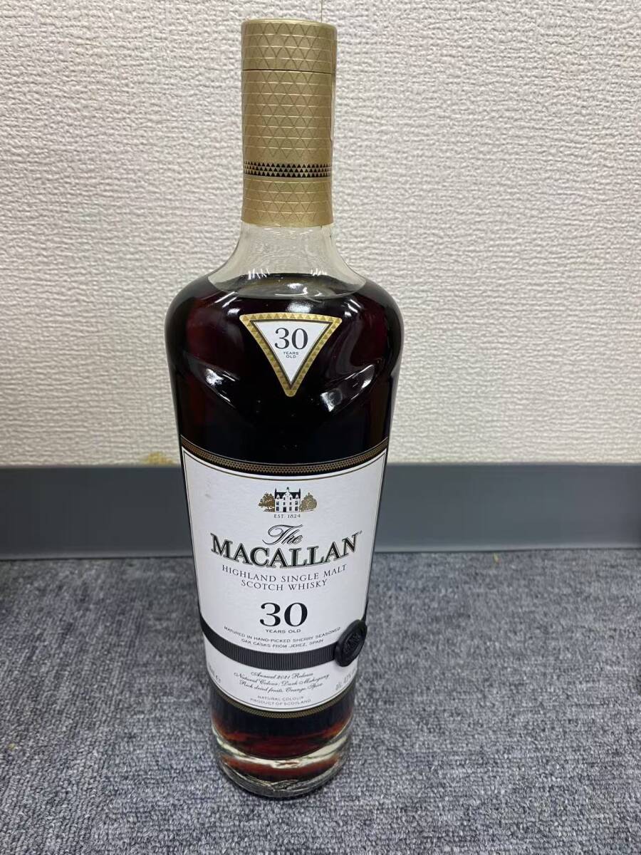 ザ・マッカラン The MACALLAN Sherry Oak 30年 正規品 2021 ザ・マッカラン The MACALLAN Sherry Oak 30年 正規品 2021