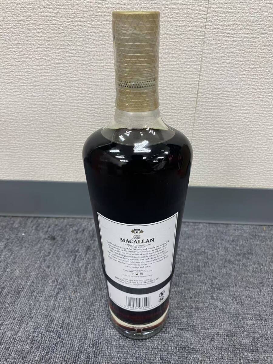 ザ・マッカラン The MACALLAN Sherry Oak 30年 正規品 2021 ザ・マッカラン The MACALLAN Sherry Oak 30年 正規品 2021