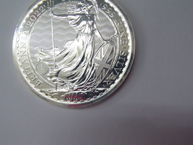 68780【保管品】2022 イギリス BRITANNIA ブリタニア銀貨 純銀 68780【保管品】2022 イギリス BRITANNIA ブリタニア銀貨 純銀