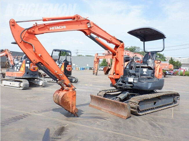 ミニ油圧ショベル(ミニユンボ) 日立建機 ZX35U 2003年 3,843h 鉄 ミニ油圧ショベル(ミニユンボ) 日立建機 ZX35U 2003年 3,843h 鉄