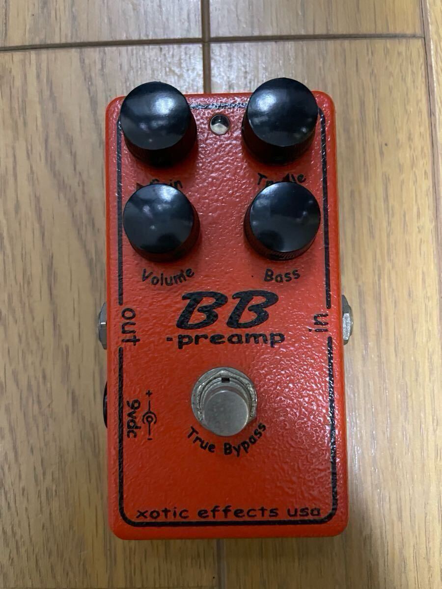 XOTIC BB preamp повышающая передача 