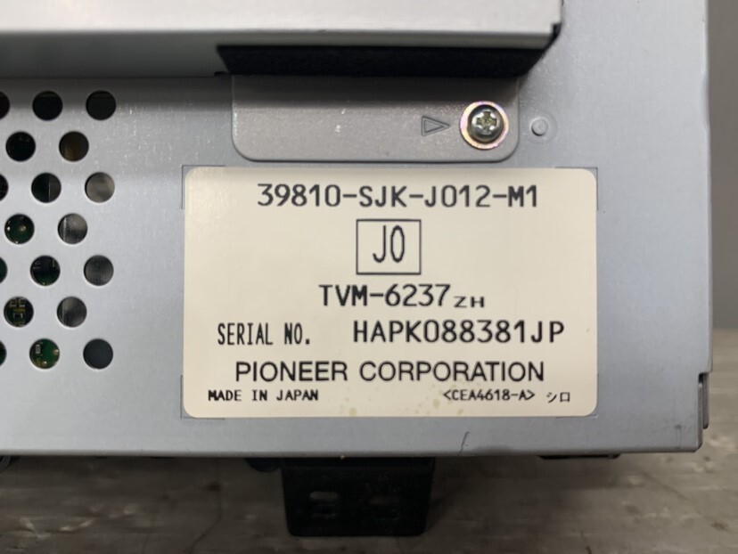  Honda Elysion prestige SG предыдущий период (RR5) навигационный монитор дисплей белый J1 39810-SJK-J012-M1 TVM-6237ZH p053811