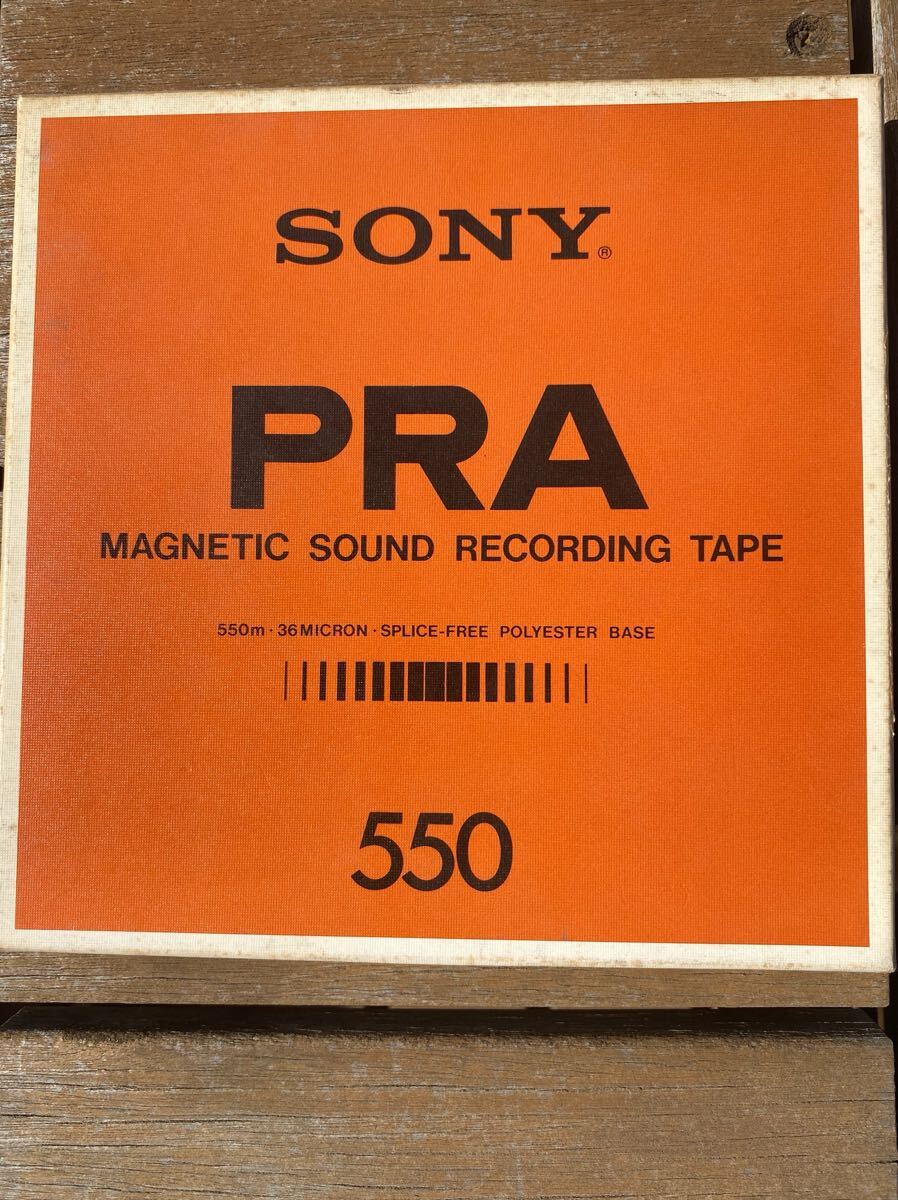 SONY オープンリールテープ　_画像1