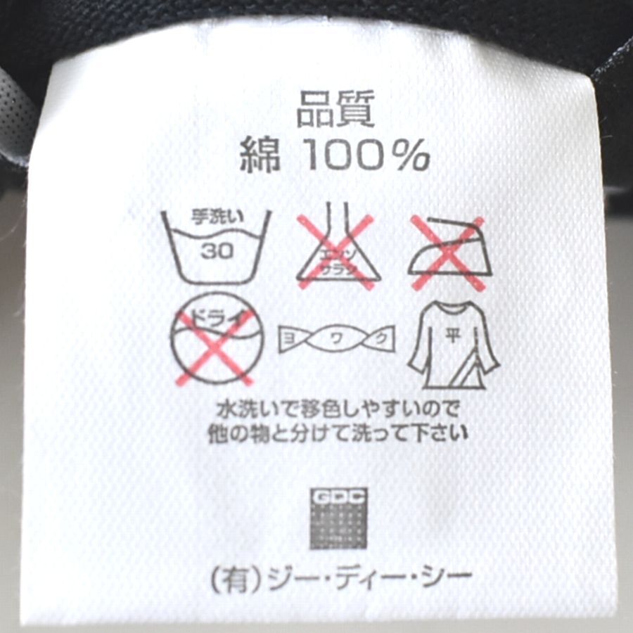 メンズXSサイズ 黒 半袖Tシャツ 丸首 フォトグラファー GDC ジーディーシー 新田桂一 KeiichiNitta 綿100% ユニセックス 全國送料無料 A082