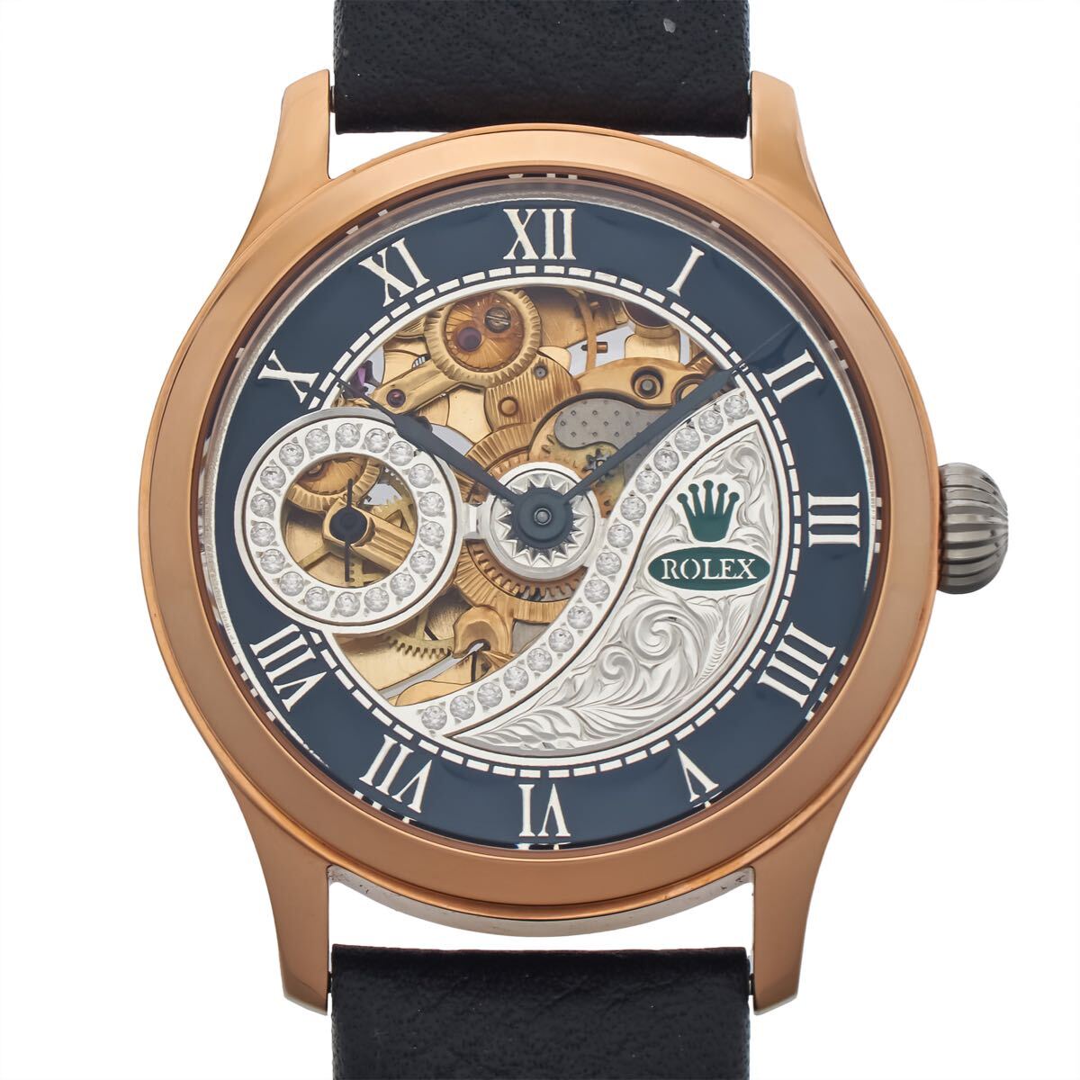 アンティーク Marriage watch ROLEX 懐中時計をアレンジした42mm