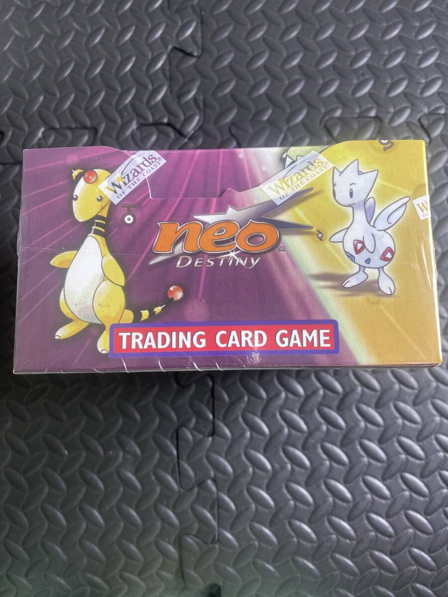 ポケモンカードゲーム 英語版 未開封BOX Neo destiny 1st ポケモンカードゲーム 英語版 未開封BOX Neo destiny 1st