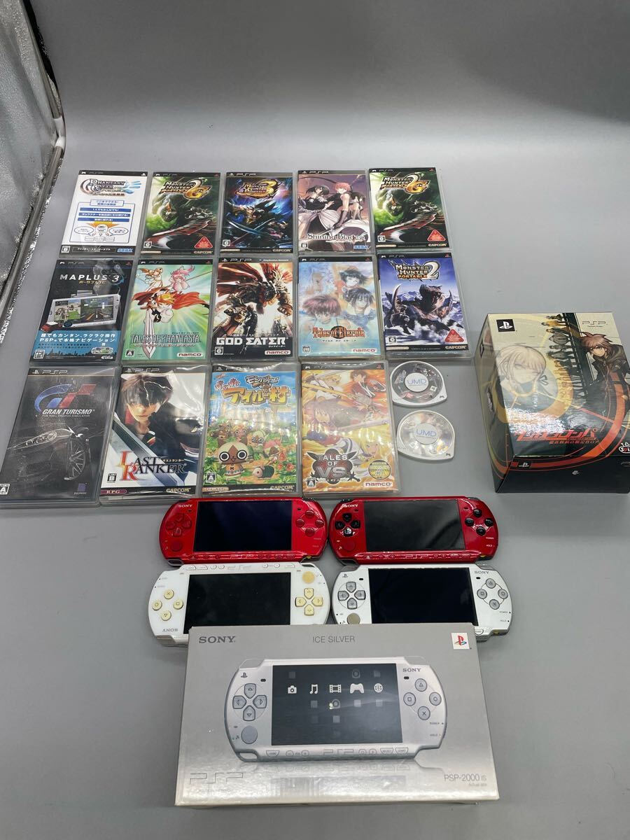 ◯SONY PSP 4台 ソフト17個まとめ売り PSP-3000 PSP-1000 PSP ◯SONY PSP 4台 ソフト17個まとめ売り PSP-3000 PSP-1000 PSP