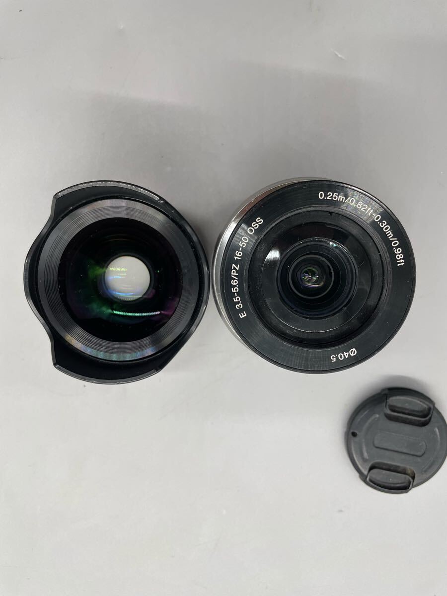 ◯SONY N50 カメラレンズ ①16-50 0.25m ②魚眼レンズ VCL-ECU1 ◯SONY N50 カメラレンズ ①16-50 0.25m ②魚眼レンズ VCL-ECU1