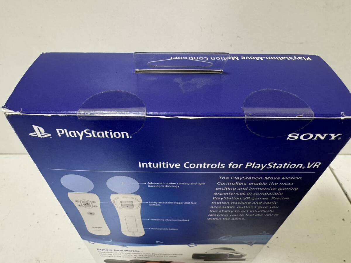 未使用品】【SONY PS3 PS4 モーションコントローラー 本体 2個 未使用品】【SONY PS3 PS4 モーションコントローラー 本体 2個