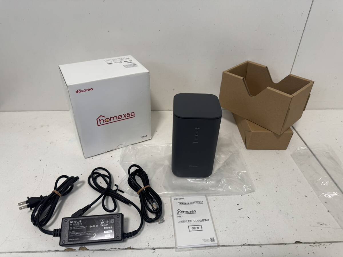 docomo home 5G HR02 本体 ドコモ ホームルーター 本体 アダプタ docomo home 5G HR02 本体 ドコモ ホームルーター 本体 アダプタ