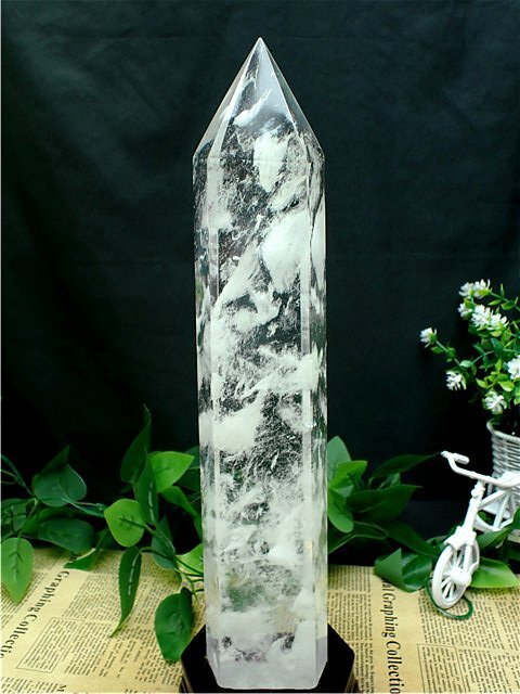 2135g 384mm 超綺麗水晶六角柱184B2-98B03D(原石)|売買された 2135g 384mm 超綺麗水晶六角柱184B2-98B03D(原石)|売買された