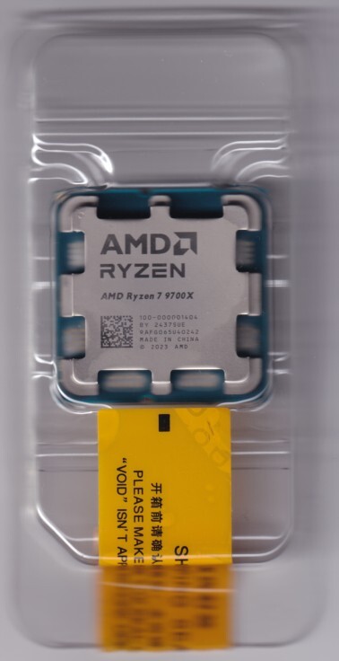 Ryzen 7 9700X AM5 Zen5 AMD最新CPU 【動作確認済】|Yahoo Ryzen 7 9700X AM5 Zen5 AMD最新CPU 【動作確認済】|Yahoo