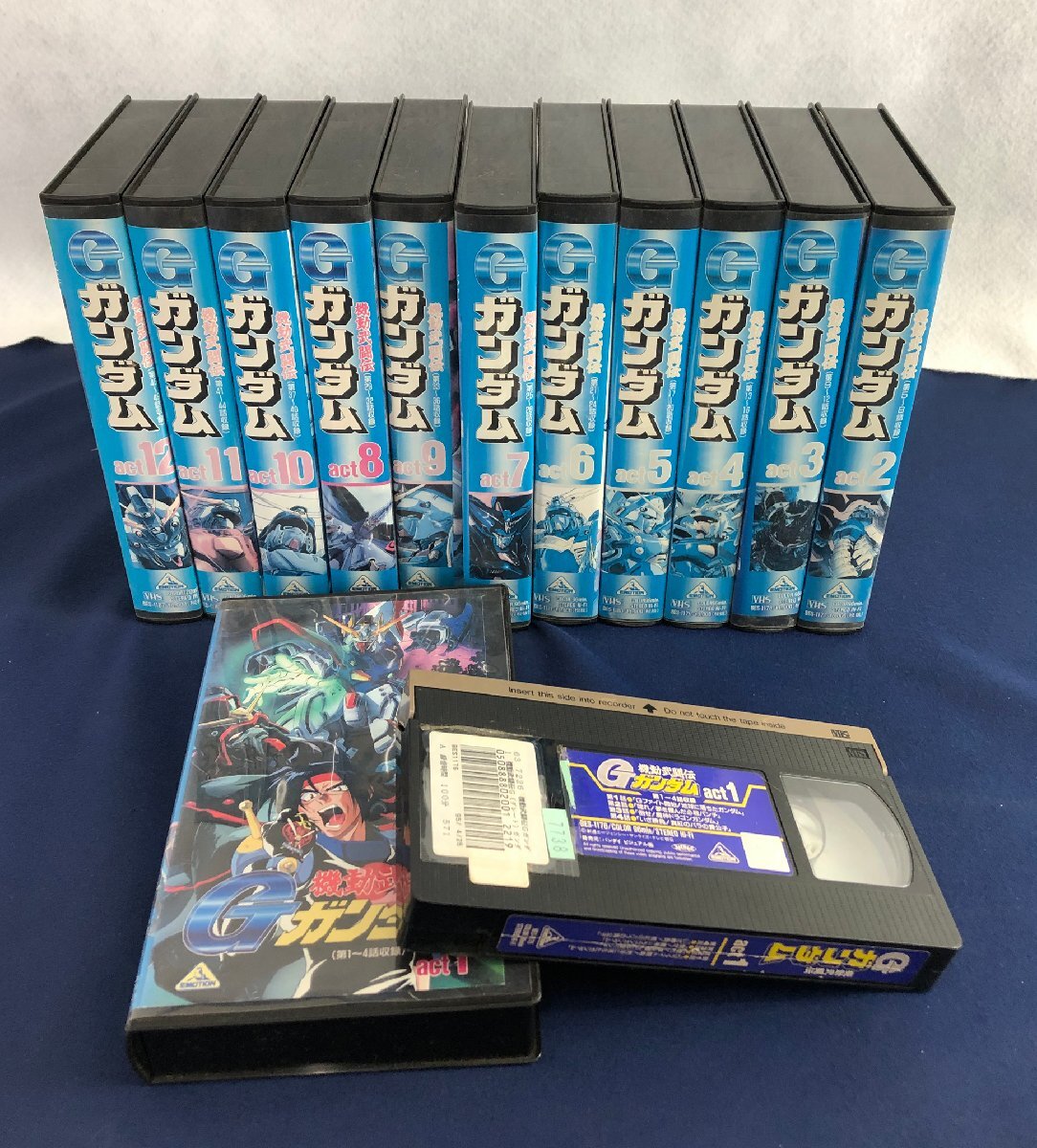 ★ジャンク品★ビデオ VHS 機(jī)動(dòng)武闘伝Gガンダム 全12巻セット 【レンタル落ち】