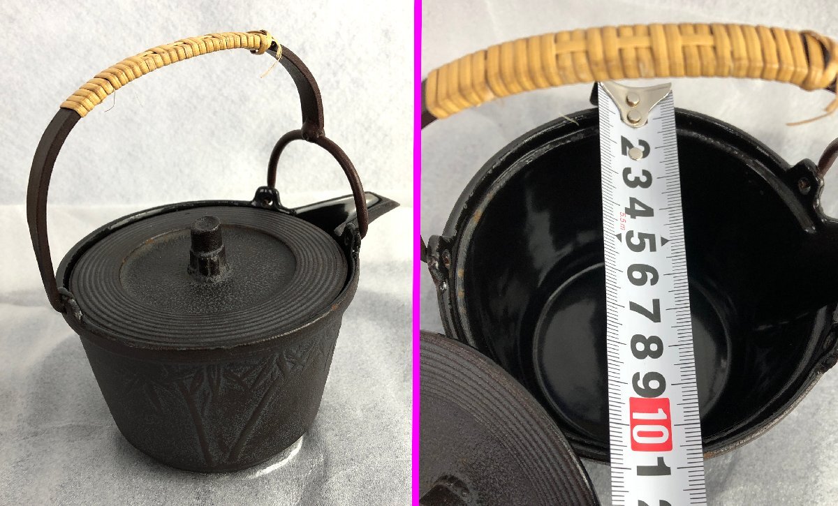 ☆未使用品☆酒器セット 鉄瓶×1 おちょこ×3 人間国宝 高橋敬典 ☆未使用品☆酒器セット 鉄瓶×1 おちょこ×3 人間国宝 高橋敬典