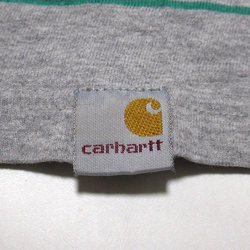 Carhartt WIP S/S Ranted Polo Sサイズ 半袖 ストライプ ポロシャツ グレー カーハート ワークインプログレス
