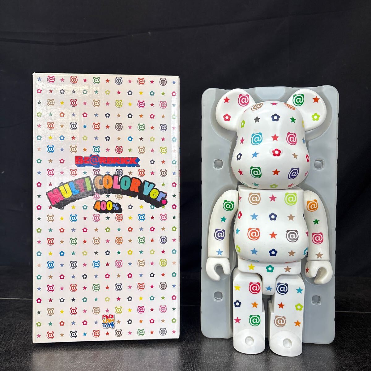 BE@RBRICK ベアブリック MULTI COLOR ver. 400% 箱付き マルチ BE@RBRICK ベアブリック MULTI COLOR ver. 400% 箱付き マルチ