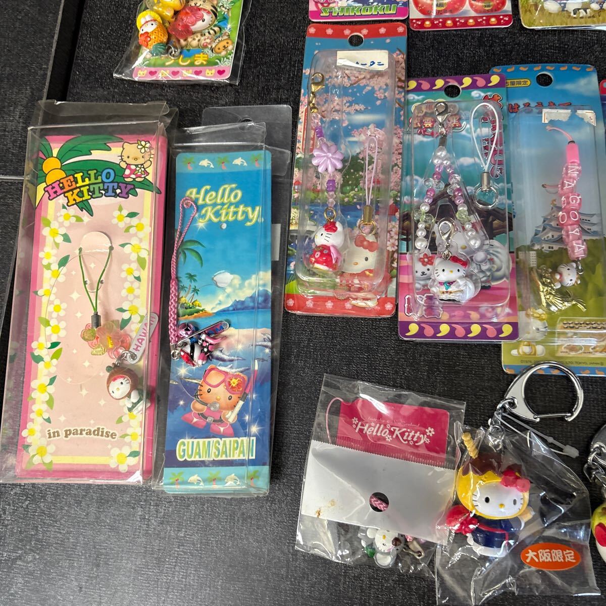 ご当地 キティ キティちゃん 根付け ストラップ キーホルダー ご当地 キティ キティちゃん 根付け ストラップ キーホルダー