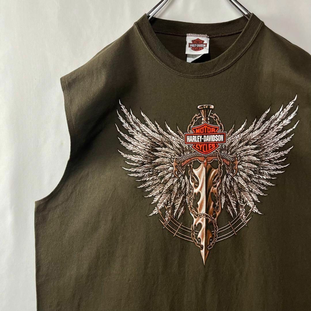 USA製 ハーレーダビッドソン ビッグロゴ タンクトップ USA製 ハーレーダビッドソン ビッグロゴ タンクトップ