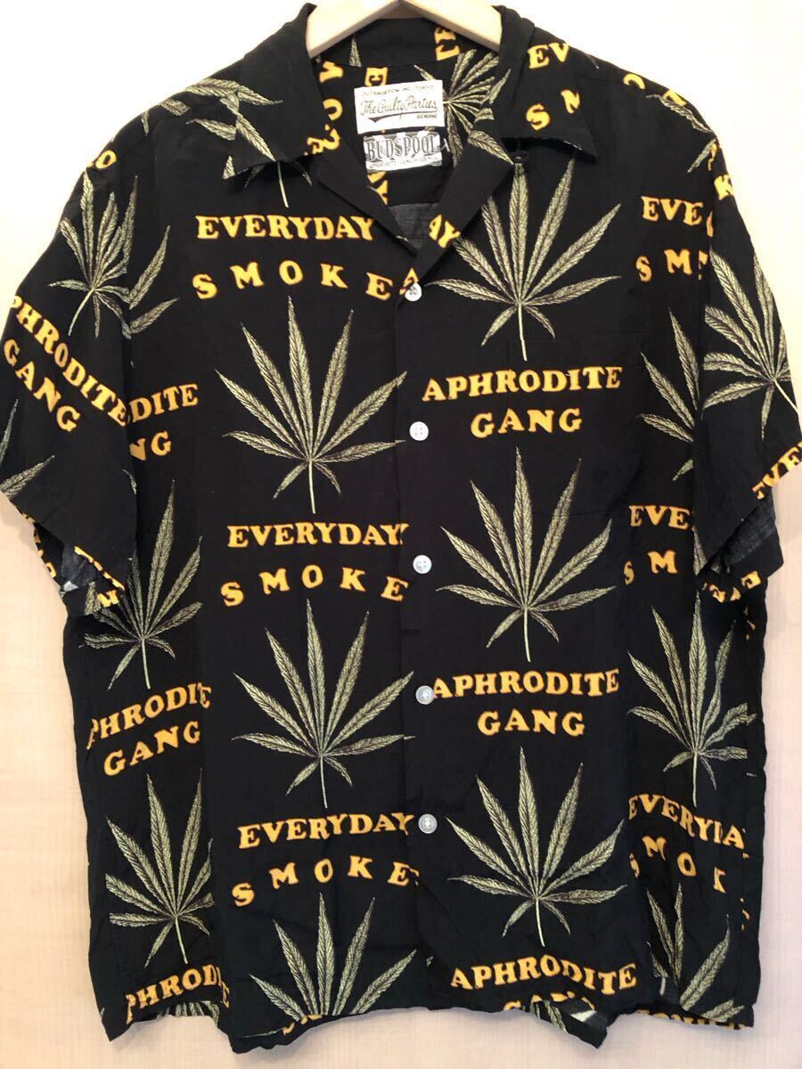 WACKO MARIA × BUDSPOOL ワコマリア ハワイアン アロハ シャツ WACKO MARIA × BUDSPOOL ワコマリア ハワイアン アロハ シャツ