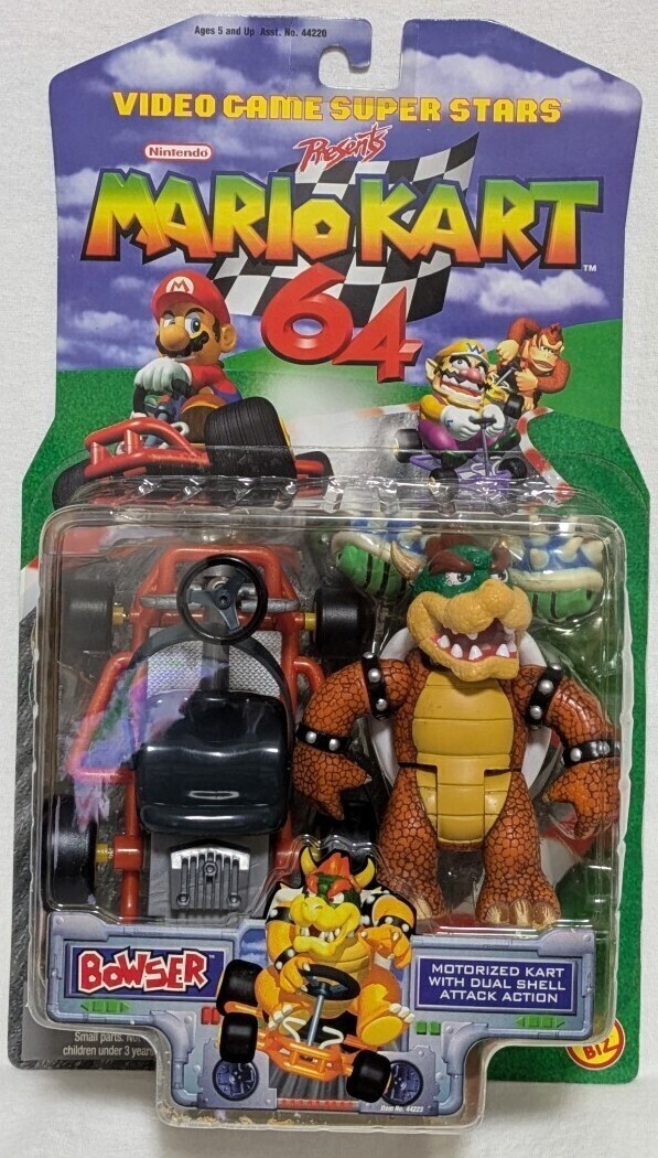 NINTENDO マリオカート64 クッパ BOWSER 当時物 未開封、未使用 NINTENDO マリオカート64 クッパ BOWSER 当時物 未開封、未使用