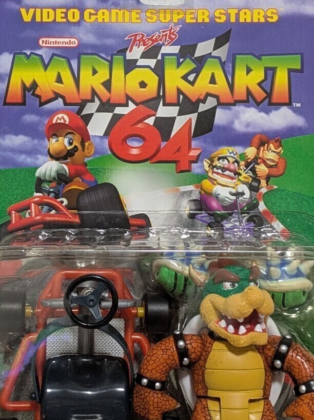 NINTENDO マリオカート64 クッパ BOWSER 当時物 未開封、未使用 NINTENDO マリオカート64 クッパ BOWSER 当時物 未開封、未使用
