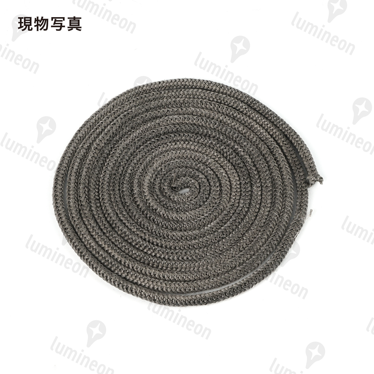 グラスファイバー ガスケット ロープ 8mm×4m ガラス繊維 薪 ストーブ アクセサリー 暖爐 気密性 メンテナンス ガラス 繊維 耐熱 g327d 1