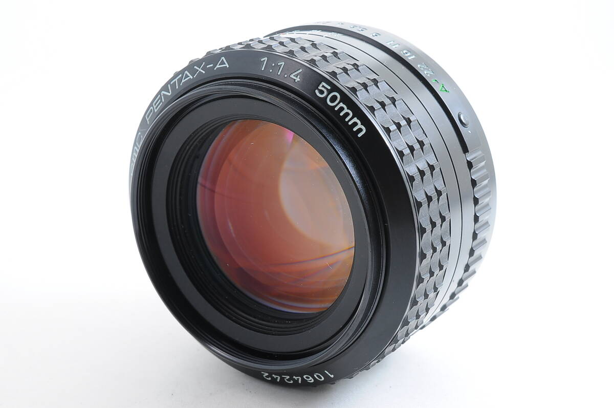 SMC PENTAX A 50mm F/1.4 マニュアル レンズ @4064 SMC PENTAX A 50mm F/1.4 マニュアルフォーカス フィルムカメラ