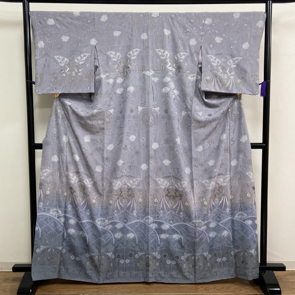 着物月花 三大総刺繍 相良刺繍 蘇州刺繍 仙頭刺繍 絞り ぼかし染 着物月花 三大総刺繍 相良刺繍 蘇州刺繍 仙頭刺繍 絞り ぼかし染