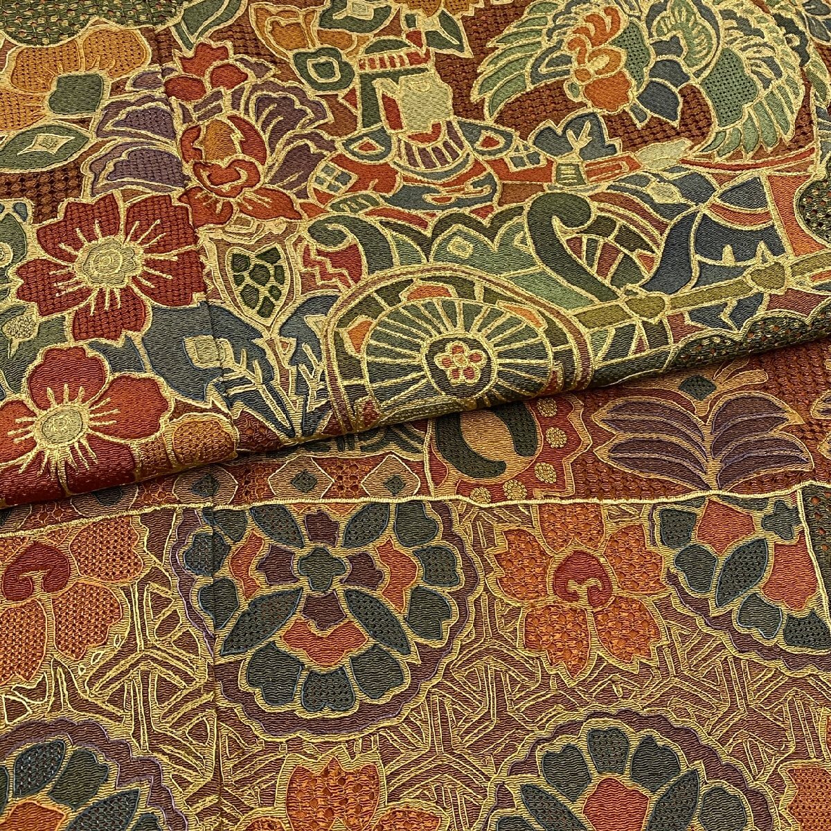 着物月花 三大総刺繍 仙頭刺繍 蘇州刺繍 相良刺繍 コプト文様 着物月花 三大総刺繍 仙頭刺繍 蘇州刺繍 相良刺繍 コプト文様