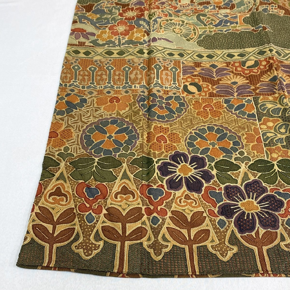 着物月花 三大総刺繍 仙頭刺繍 蘇州刺繍 相良刺繍 コプト文様 着物月花 三大総刺繍 仙頭刺繍 蘇州刺繍 相良刺繍 コプト文様