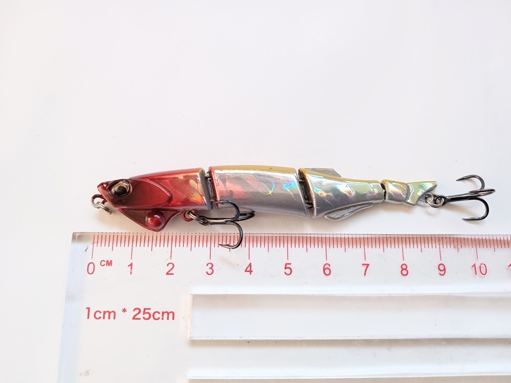 在庫処分 マイクロドン風 ジョイントルアー 3色セット 5 9g 88mm 在庫処分 マイクロドン風 ジョイントルアー 3色セット 5 9g 88mm