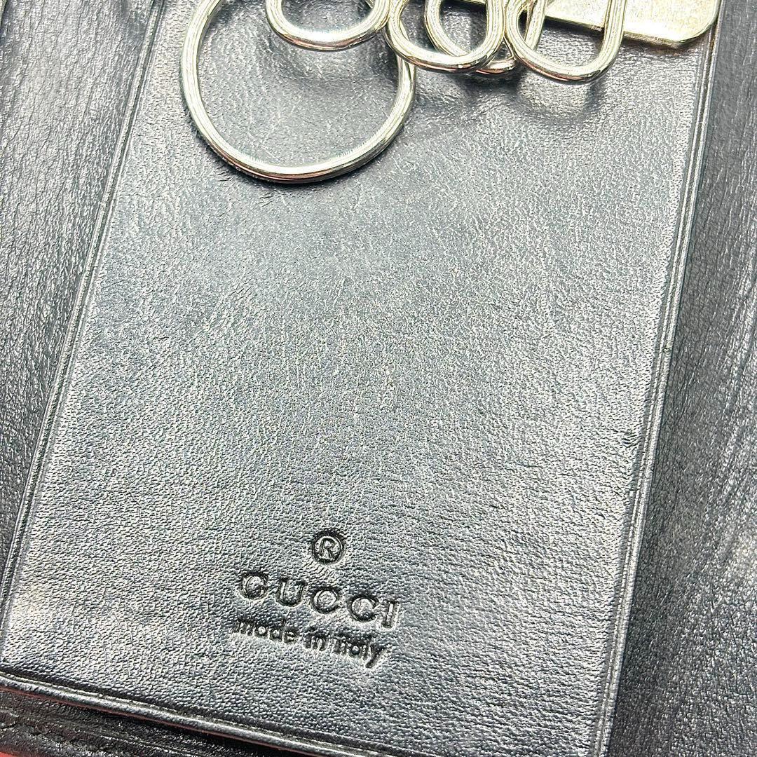 美品 GUCCI グッチ インターロッキングG キーケース 6連 美品 GUCCI グッチ インターロッキングG キーケース 6連
