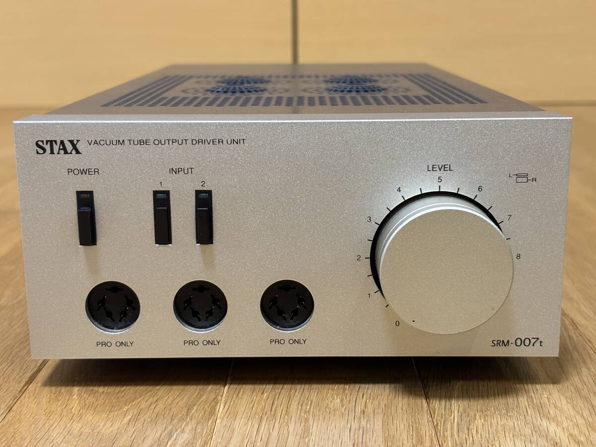 即決/送無 STAX スタックス SRM-007t 超希少=幻の高電圧Version 即決/送無 STAX スタックス SRM-007t 超希少=幻の高電圧Version