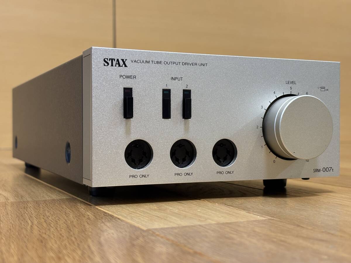 即決/送無 STAX スタックス SRM-007t 超希少=幻の高電圧Version 即決/送無 STAX スタックス SRM-007t 超希少=幻の高電圧Version