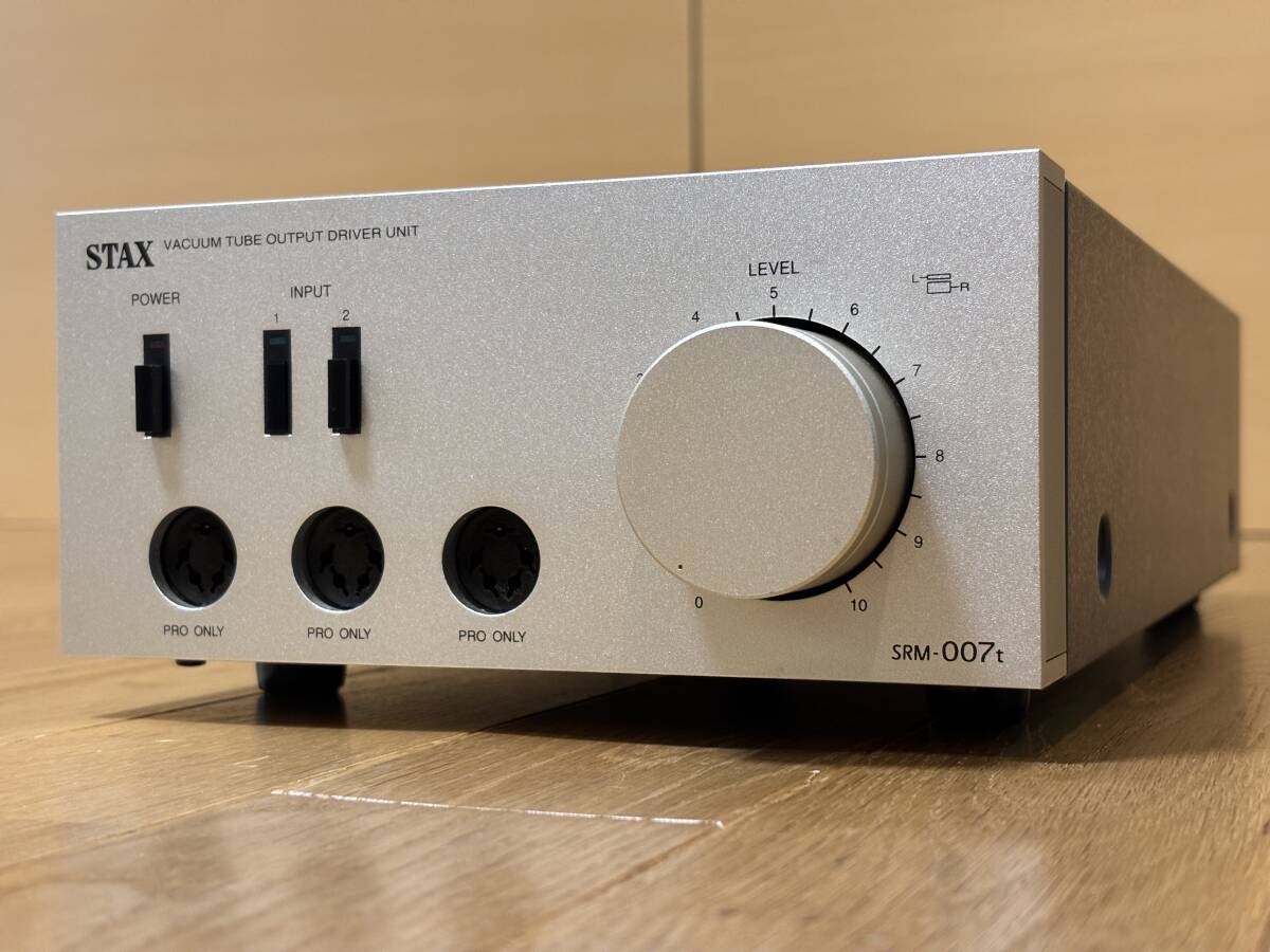 即決/送無 STAX スタックス SRM-007t 超希少=幻の高電圧Version 即決/送無 STAX スタックス SRM-007t 超希少=幻の高電圧Version