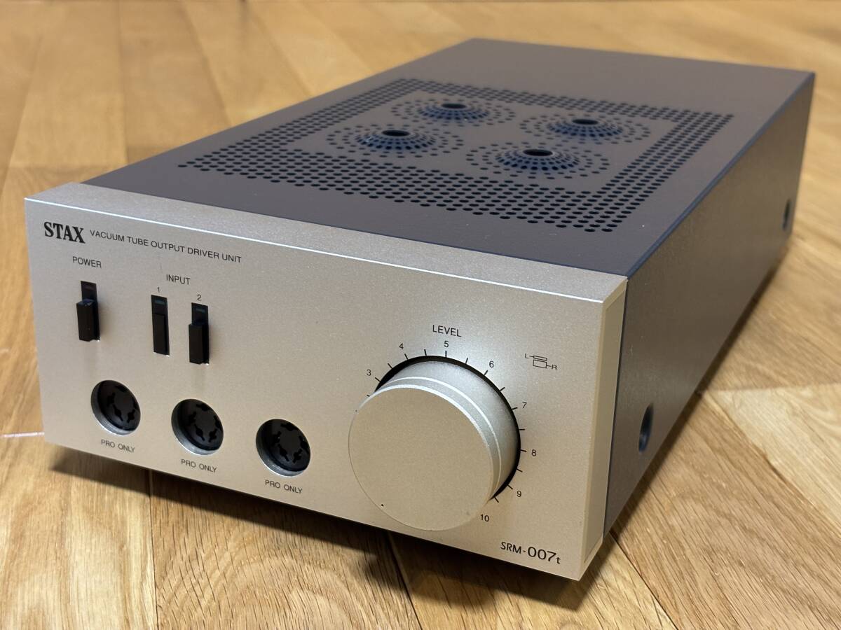 即決/送無 STAX スタックス SRM-007t 超希少=幻の高電圧Version 即決/送無 STAX スタックス SRM-007t 超希少=幻の高電圧Version