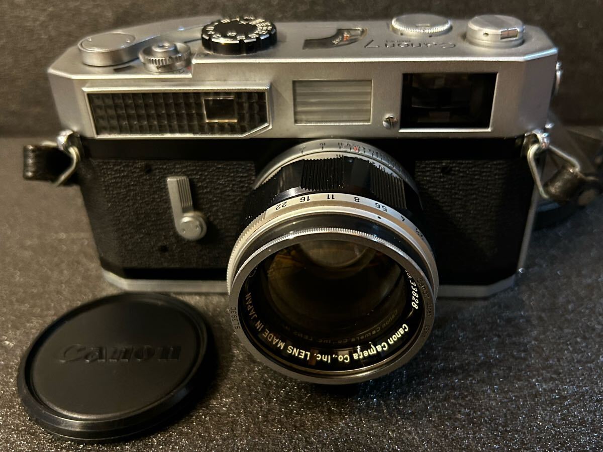 古いカメラ/稼働品【 Canon/キャノン/MODEL7/モデル7 古いカメラ/稼働品【 Canon/キャノン/MODEL7/モデル7